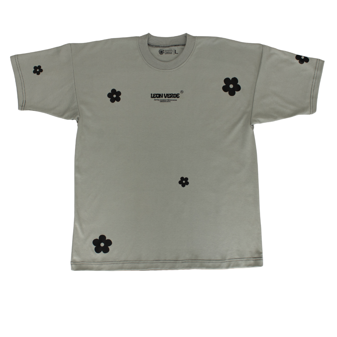 Playera ¨PESADA¨ Florero