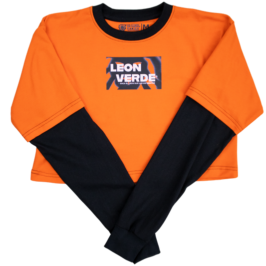 Playera ¨CROP-MANGA LARGA¨ NRJ