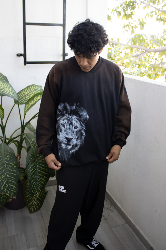 Suéter ¨ESTELAR¨ negro faded