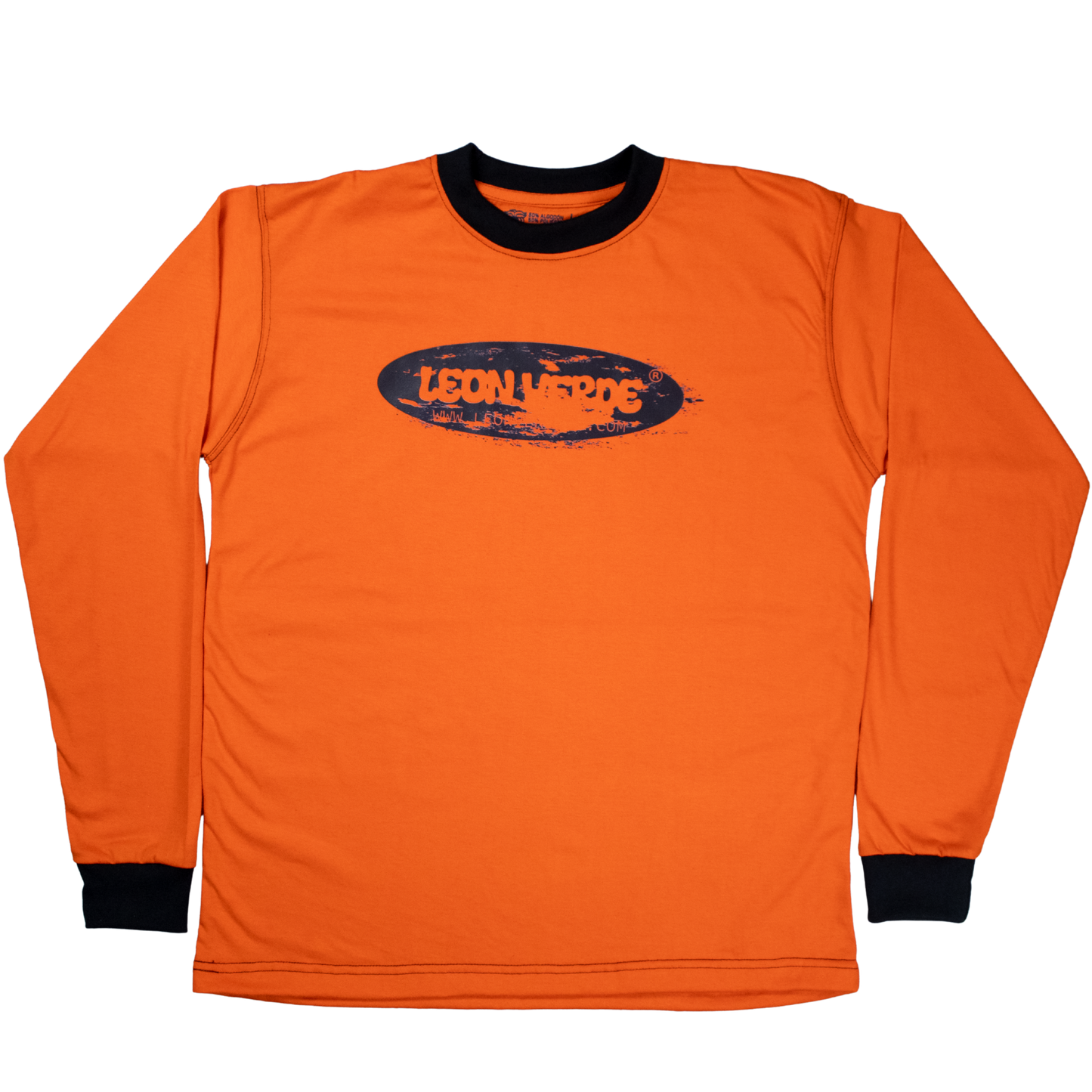 Playera manga larga ¨NARANJA¨