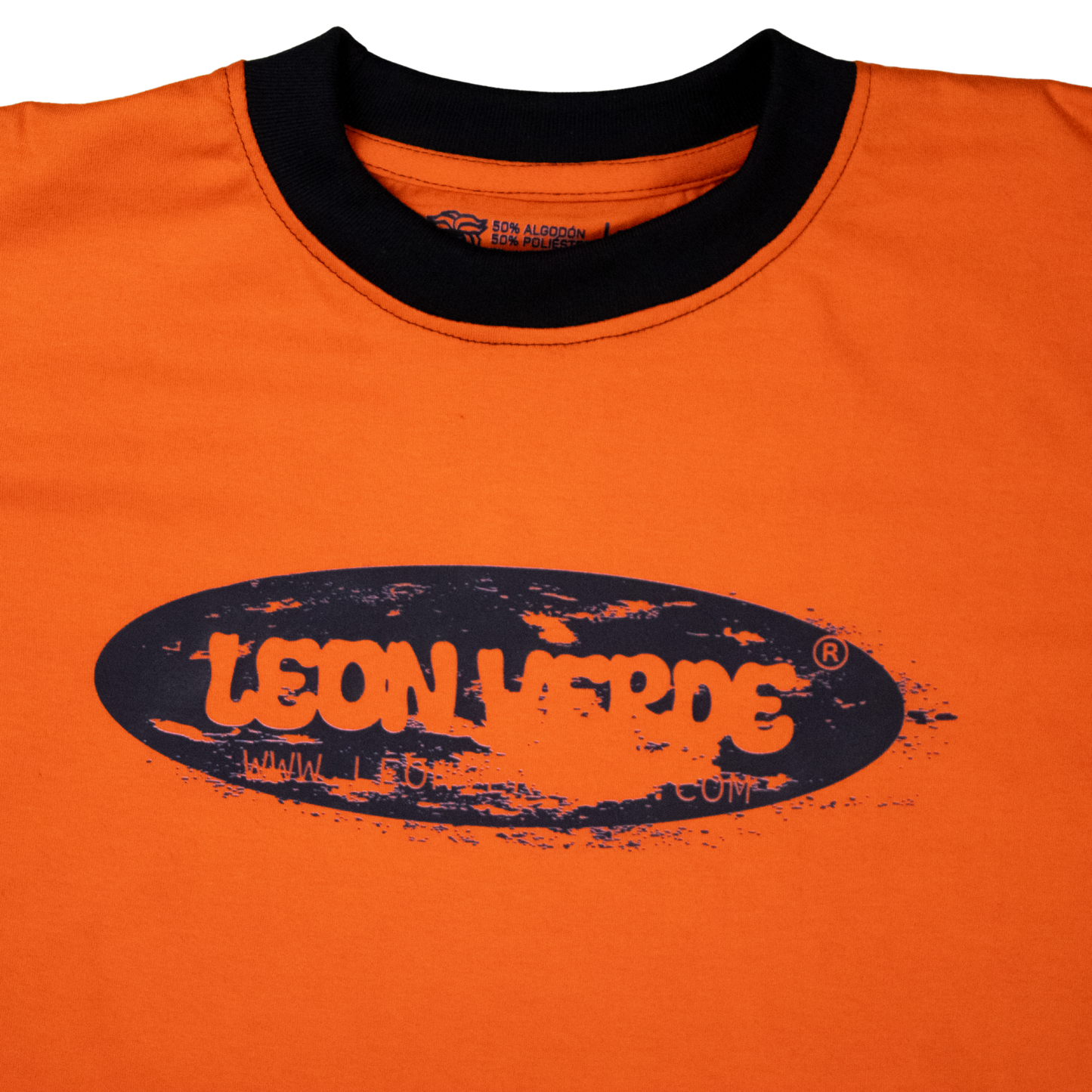 Playera manga larga ¨NARANJA¨