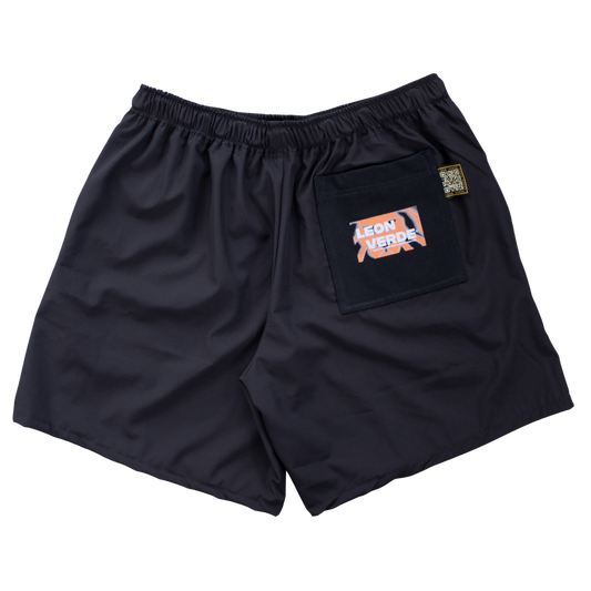Short deportivo ¨GHOST¨ negro