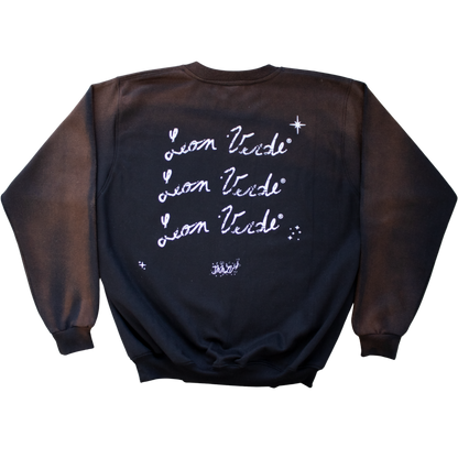 Suéter ¨ESTELAR¨ negro faded