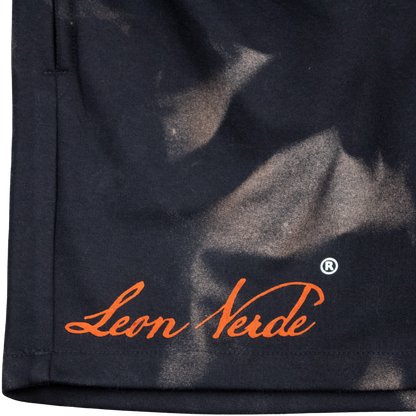 Short de felpa ¨NEGRO V2¨ Tiedye