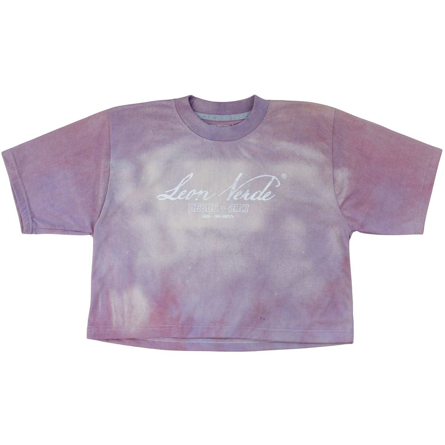 Croptop ¨CURSIVA¨ Tiedye