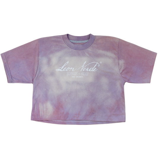 Croptop ¨CURSIVA¨ Tiedye