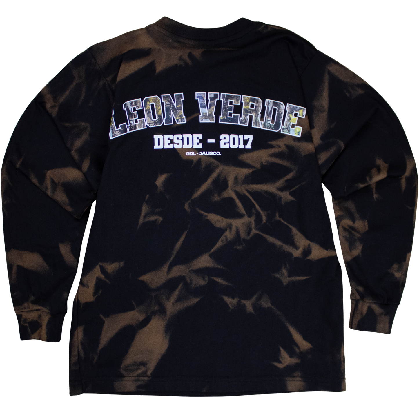 Playera Manga Larga Tiedye ¨BOSQUE¨