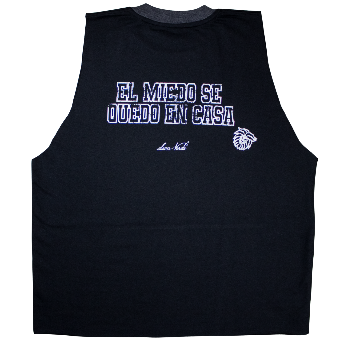 Playera Sin Mangas ¨SIN MIEDO¨