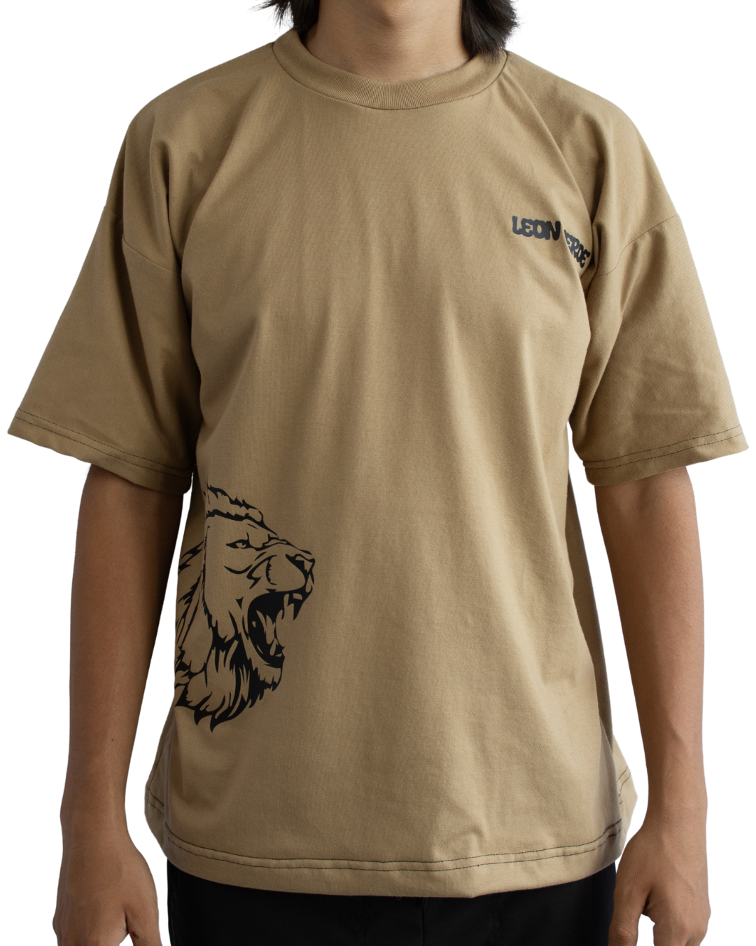 Playera ¨ LEON ¨Caqui
