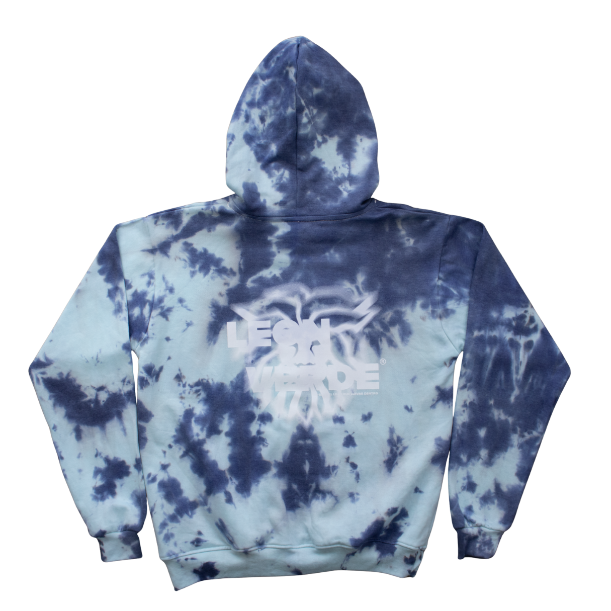 Sudadera ¨GHOST¨ tiedye azul