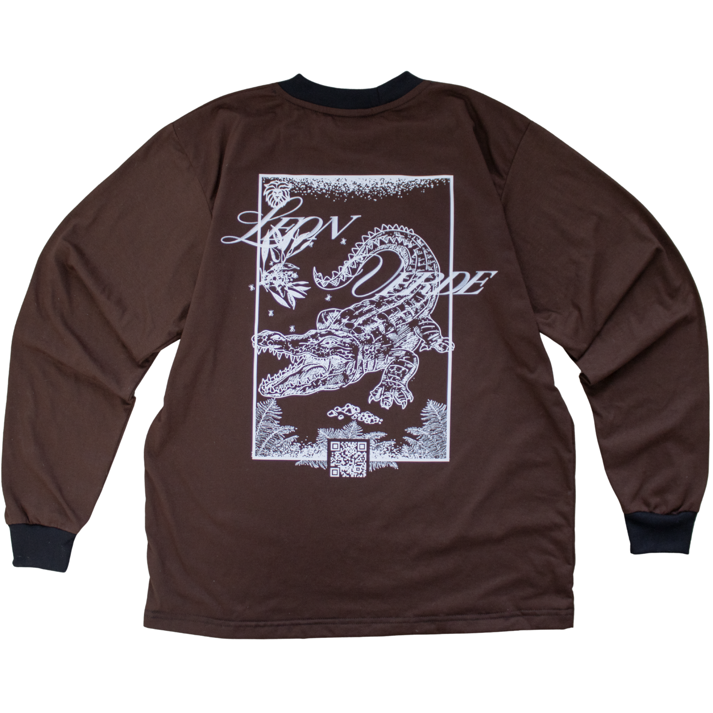 Playera Manga Larga ¨Cocodrilo¨