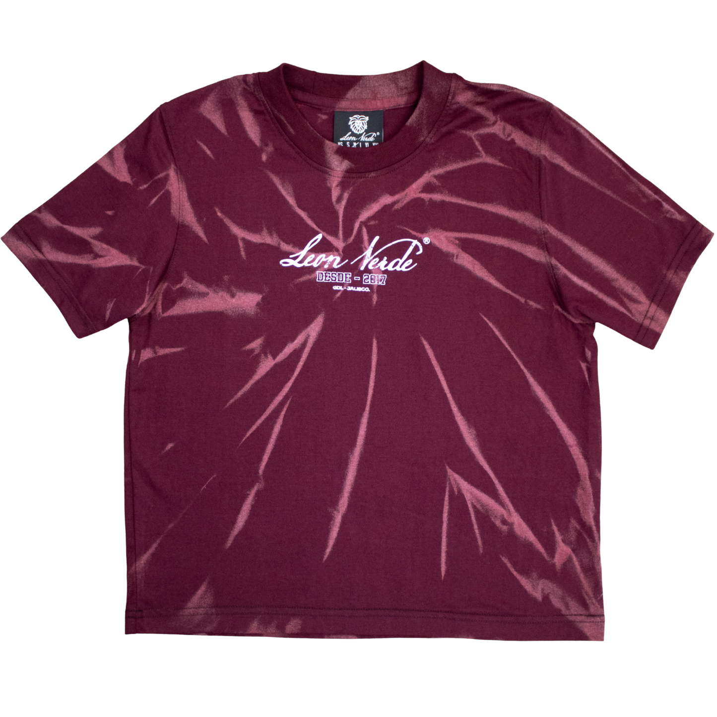 Playera de Dama ¨CURSIVA¨ Tiedye