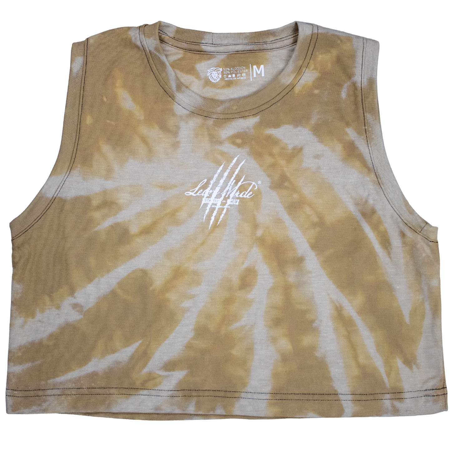 Tank Top ¨RASGUÑO V2 BCO¨ Tiedye