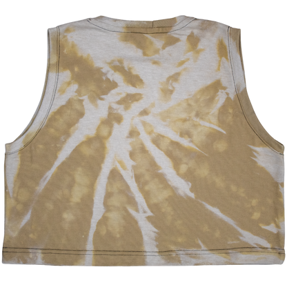Tank Top ¨RASGUÑO V2 BCO¨ Tiedye