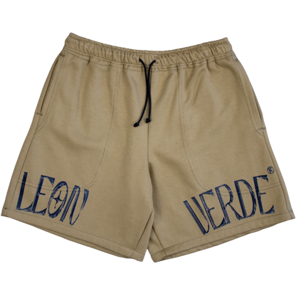 Short de felpa ¨NUEVA ERA¨ caqui