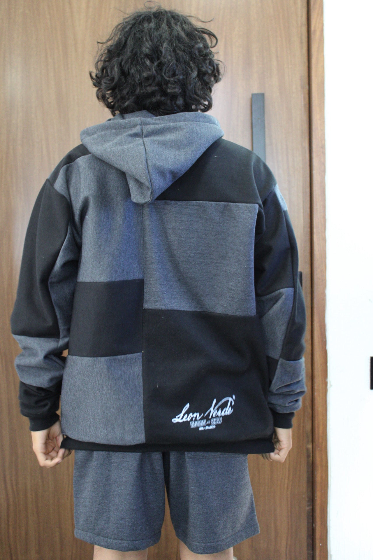 Sudadera ¨MOSAICOS¨ gris/oxford