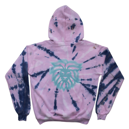 Sudadera ¨GHOST¨ tiedye rosa
