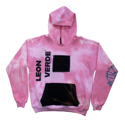 Sudadera ¨URBAN¨ tiedye rosa