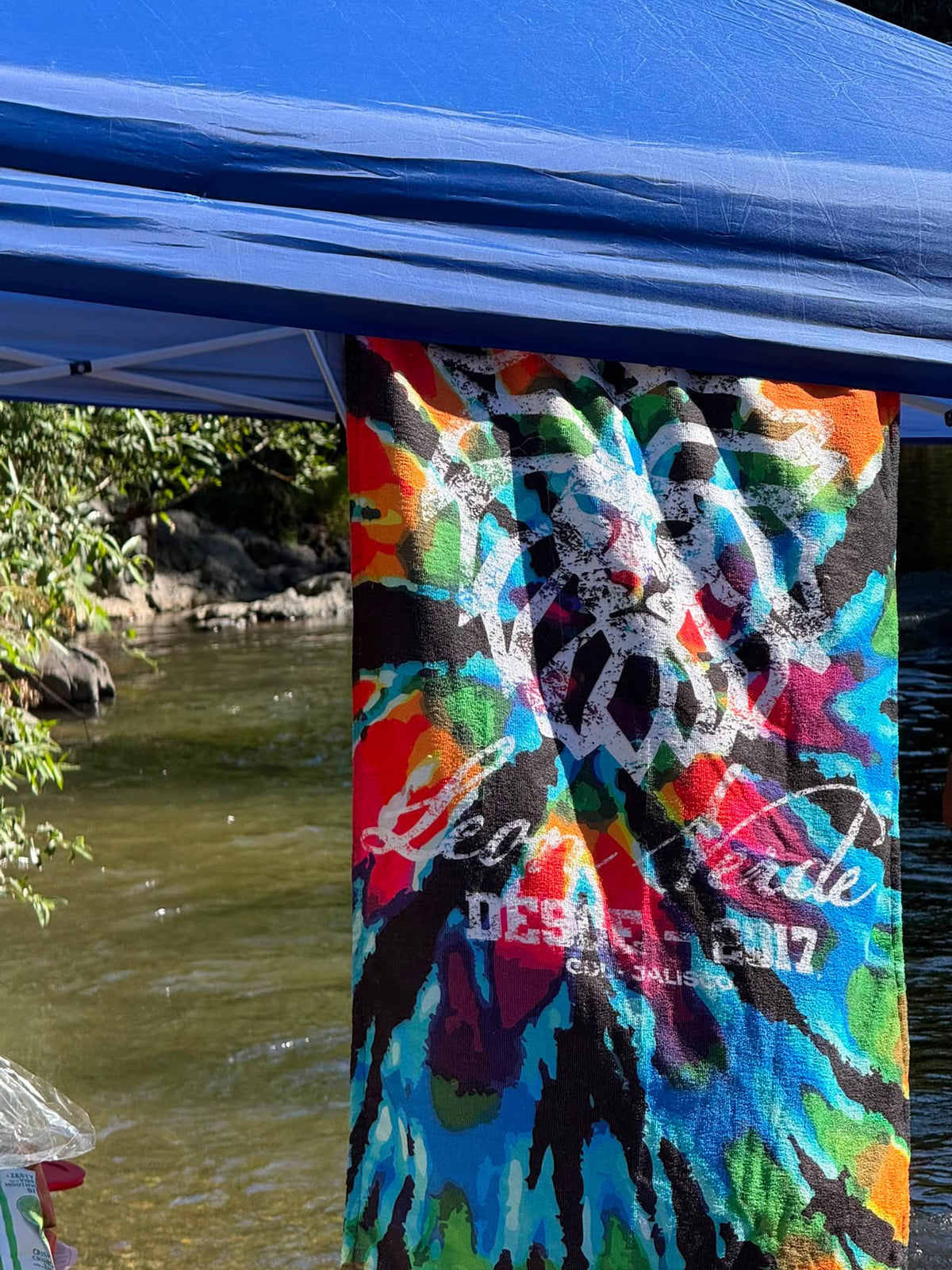 Toalla tiedye