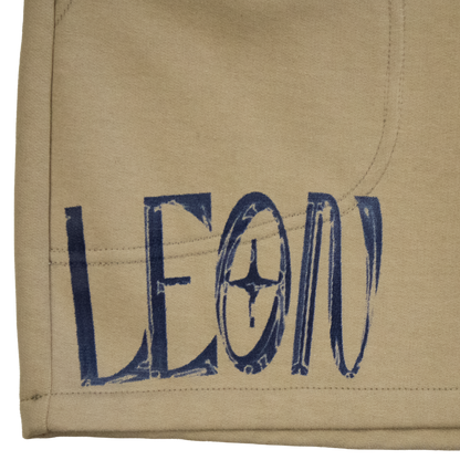 Short de felpa ¨NUEVA ERA¨ caqui