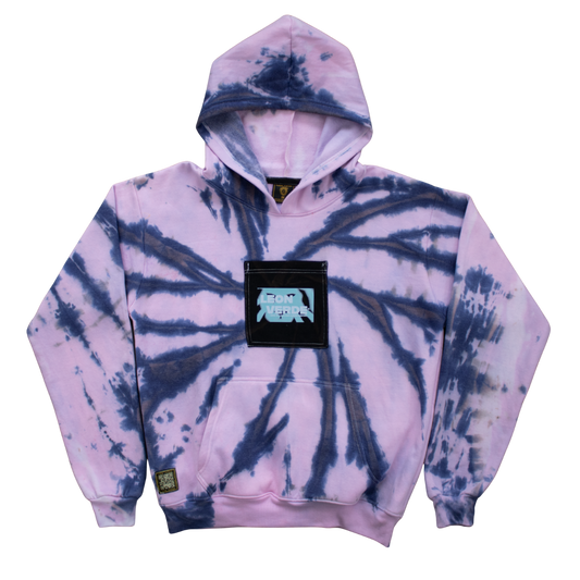 Sudadera ¨GHOST¨ tiedye rosa