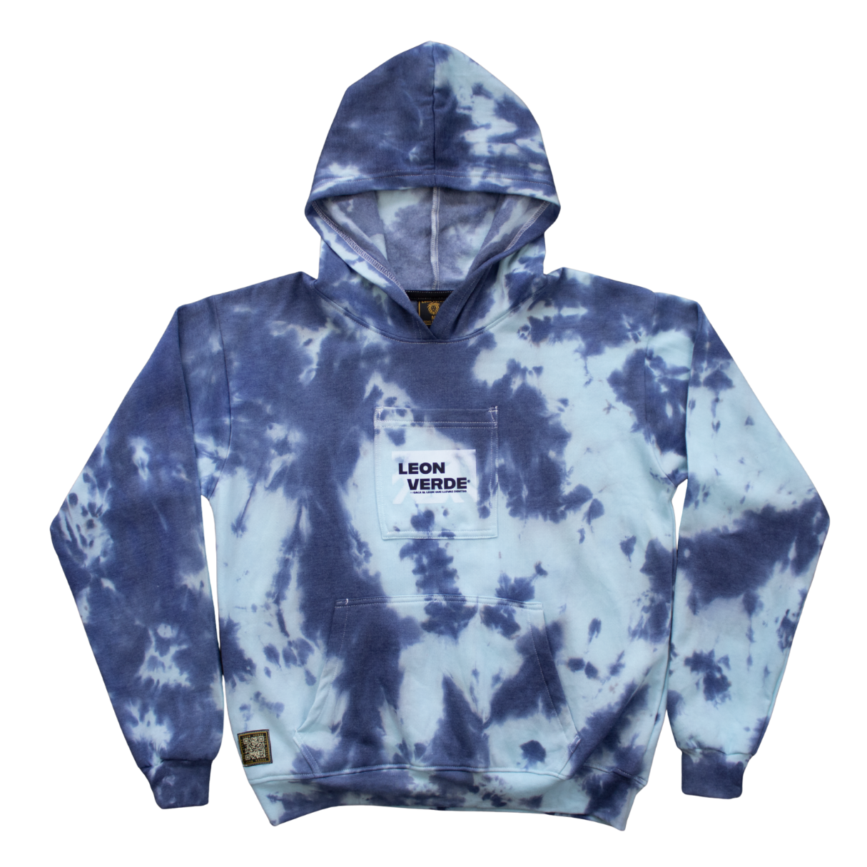 Sudadera ¨GHOST¨ tiedye azul