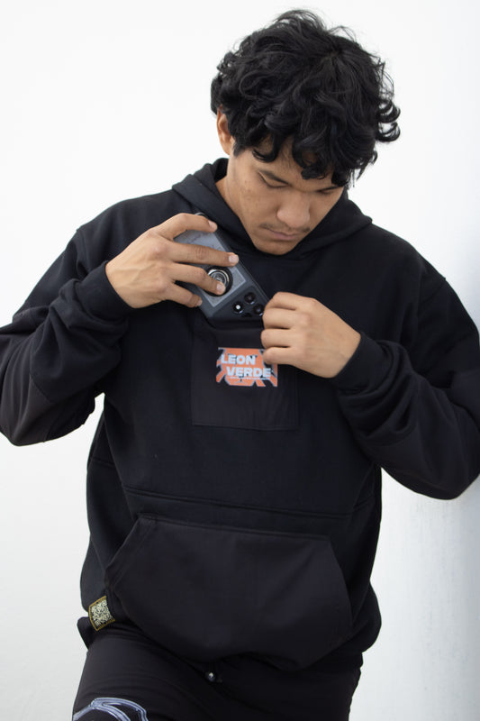 Sudadera ¨GHOST¨ negro